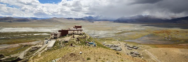 Тибет: санный монастырь — стоковое фото