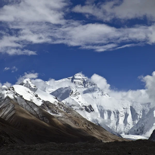 西藏: 珠穆朗玛峰 — 图库照片