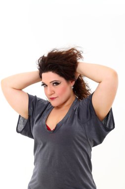 artı boyutu kadın seksi