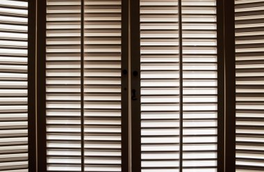 Wooden Window Shutters clipart