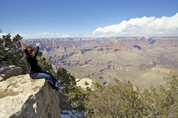 Grand Canyon Freedom — Stock Photo, Image