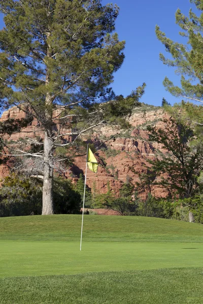 Sedona golf hål — Stockfoto