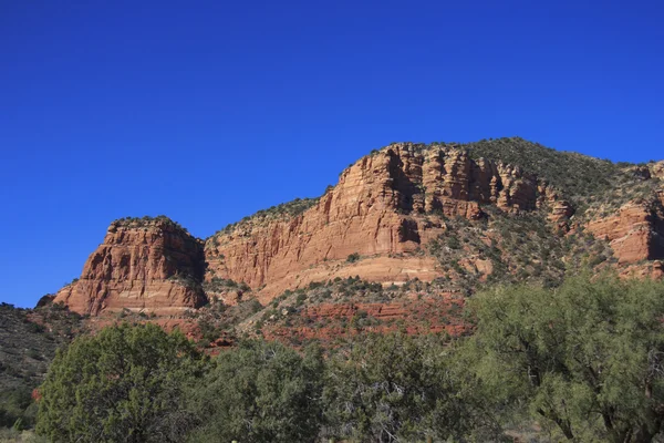 Paysage rocheux rouge Sedona Arizona — Photo