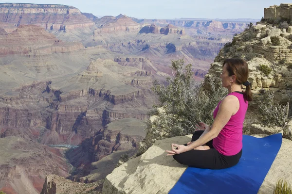Méditation du Grand Canyon — Photo
