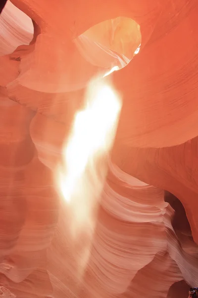 stock image Lower Antelope Canyon Light Shaft