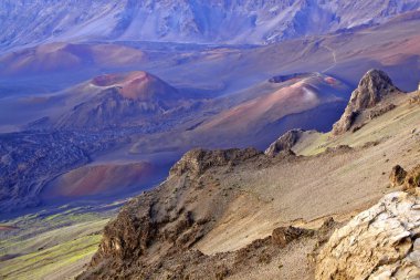 Haleakala Crater on Maui clipart