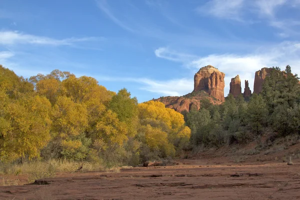 Cathedral Rock in Fall — Stock Photo, Image