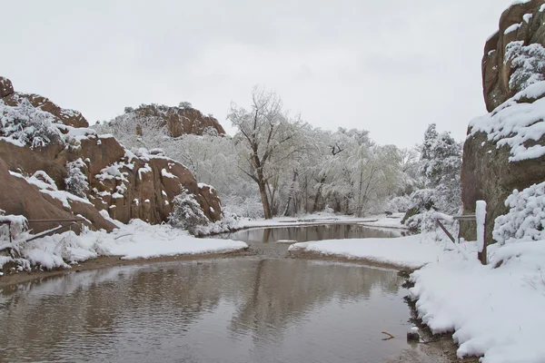 Paisagem invernal — Fotografia de Stock