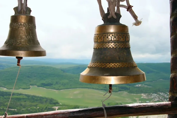 stock image Two church bells