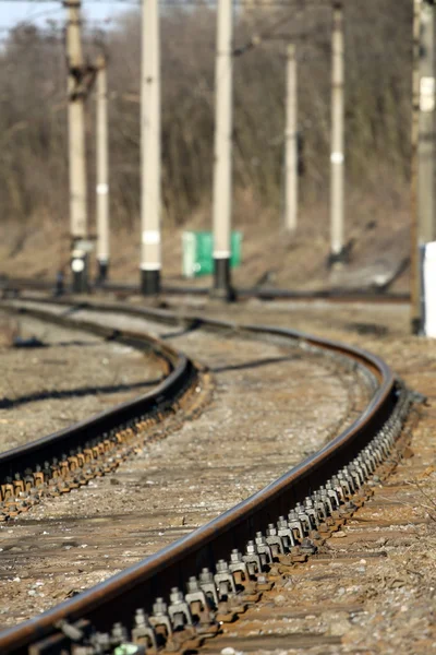 stock image Railway rails