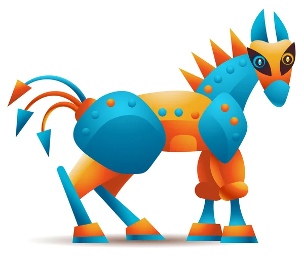 Trojansk häst — Stock vektor