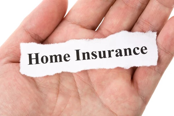 Home Insurance — Stock Photo, Image