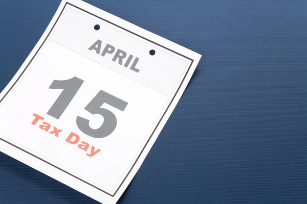 stock image Calendar Tax Day