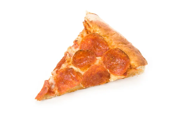 チーズとソーセージのピザ — ストック写真