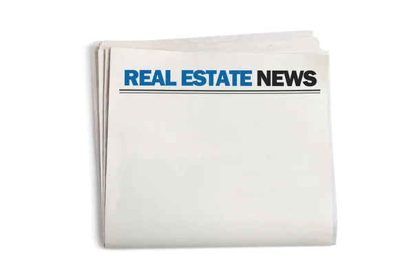 Real Estate News — Stock Photo, Image