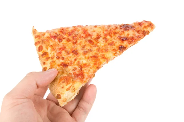 Сырная пицца — стоковое фото
