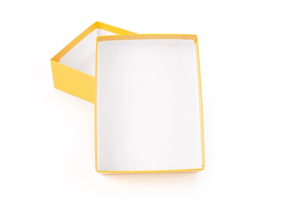 黄色纸箱 — 图库照片