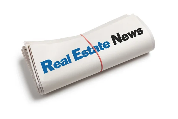 Real Estate News — Stock Photo, Image