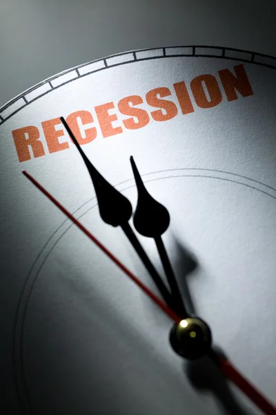 Recessão económica — Fotografia de Stock
