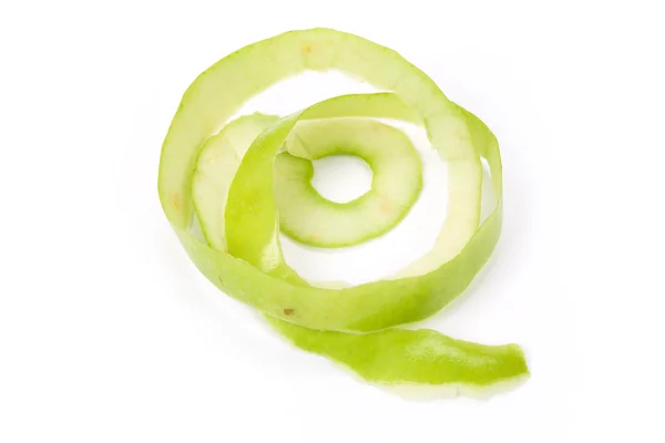 Πράσινο μήλο δέρμα — Φωτογραφία Αρχείου