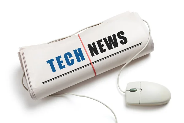 Tech-News — Stockfoto