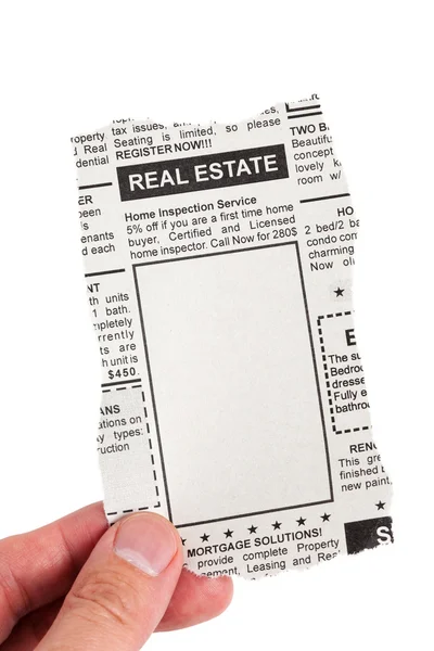 Real Estate Ad — Stock Photo, Image