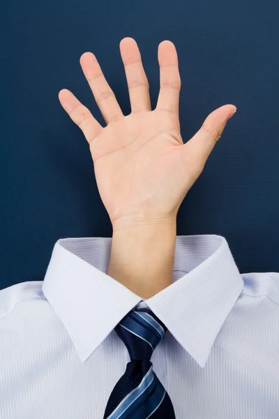 En hand gest — Stockfoto