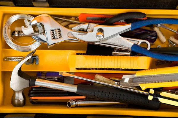 stock image Yellow Toolbox