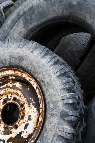 stock image Old tire