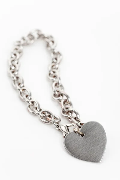 Zincir ve kalp şekli — Stok fotoğraf