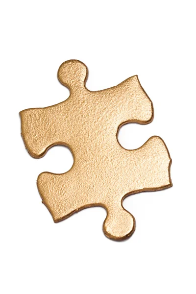 Golden Puzzle — Stock Photo, Image