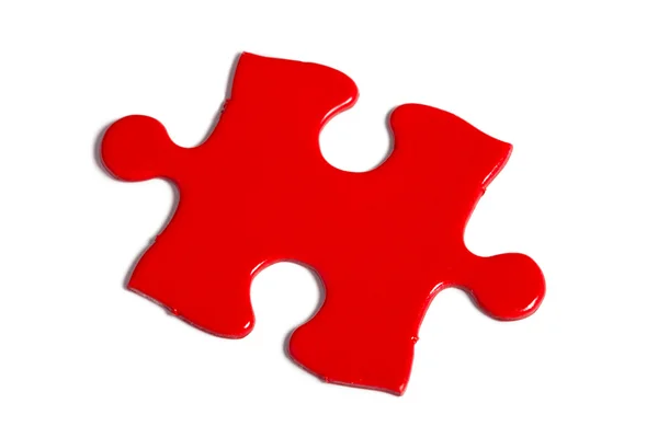 Rotes Puzzle — Stockfoto