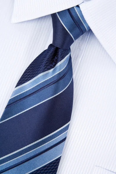 ダンベルを白で隔離されます。skjorta och slips — Stockfoto