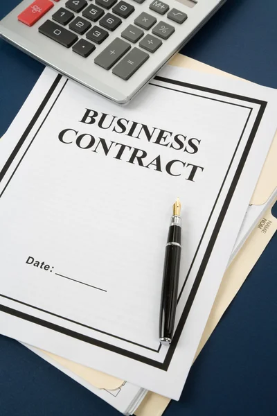 Επιχειρηματικό συμβόλαιο — Φωτογραφία Αρχείου