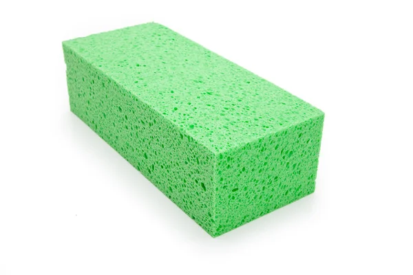 Зеленая губка — стоковое фото