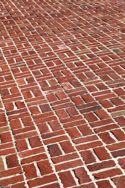Red Brick Walkway — Stock Photo, Image