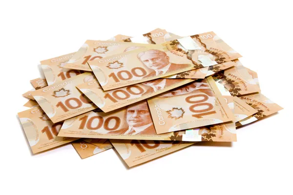 Dólar canadense — Fotografia de Stock