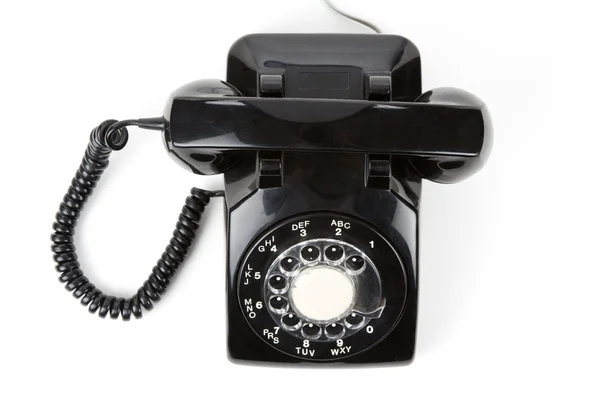 Μαύρο τηλέφωνο — Φωτογραφία Αρχείου