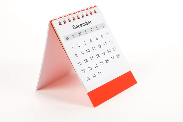 Kalendarz grudnia — Zdjęcie stockowe