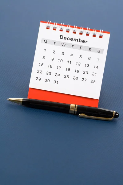 Kalender december — Stockfoto