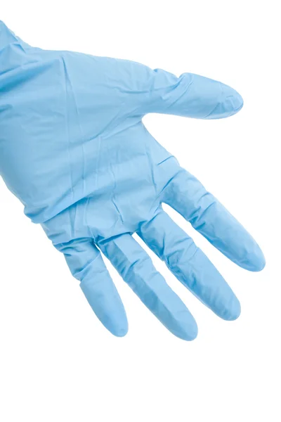 Blauer Handschuh — Stockfoto