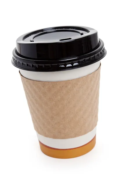 使い捨てコーヒーカップ — ストック写真