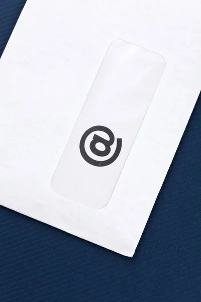 Symbol and envelope — Stock Photo, Image