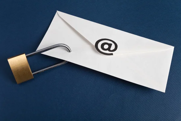 Ασφαλές μήνυμα ηλεκτρονικού ταχυδρομείου — Φωτογραφία Αρχείου