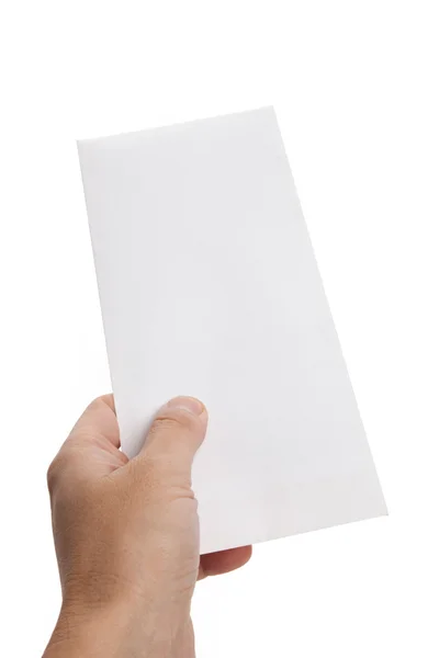 白色信封 — 图库照片