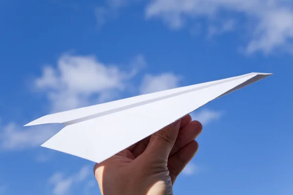 Paper Airplane — Stock Photo, Image