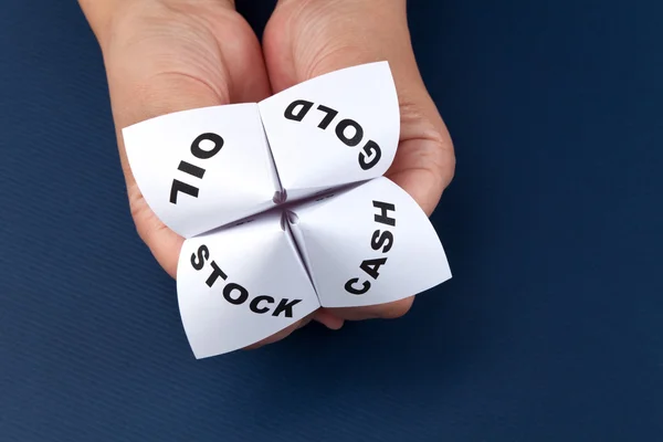 Carta Fortune Teller — Foto Stock