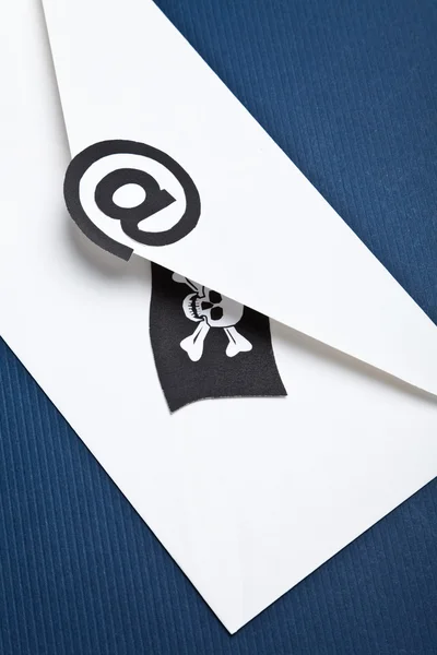 Безопасность электронной почты — стоковое фото