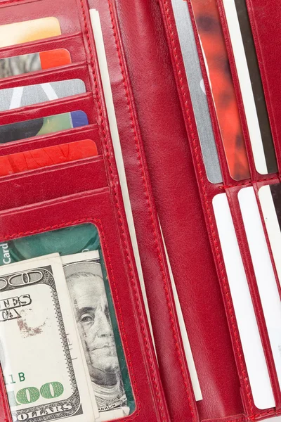 Red Wallet — Stock Photo, Image