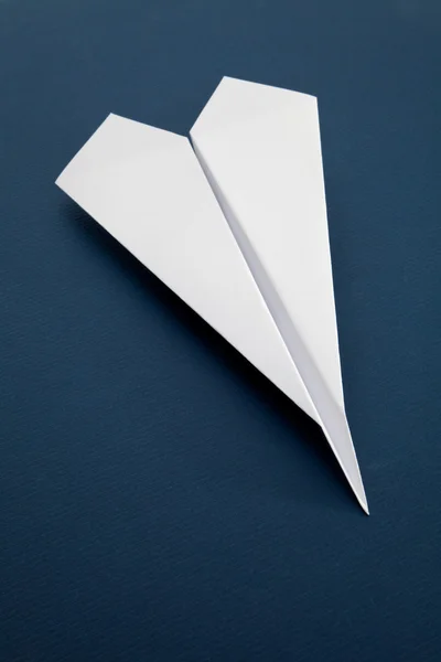 Avião de papel — Fotografia de Stock